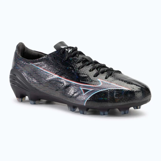Zdjęcie produktu Buty piłkarskie męskie Mizuno α Pro FG black / ignition red / 801 c