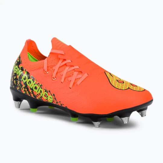 Zdjęcie produktu Buty piłkarskie męskie New Balance Furon v7 Pro SG neon dragonfly Pomarańczowy