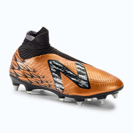 Zdjęcie produktu Buty piłkarskie męskie New Balance Tekela V4 Pro SG copper Pomarańczowy