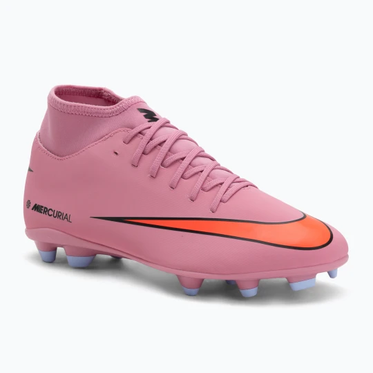Zdjęcie produktu Buty piłkarskie męskie Nike Mercurial Superfly 10 Club FG/MG magic flamingo/black/total crimson Różowy