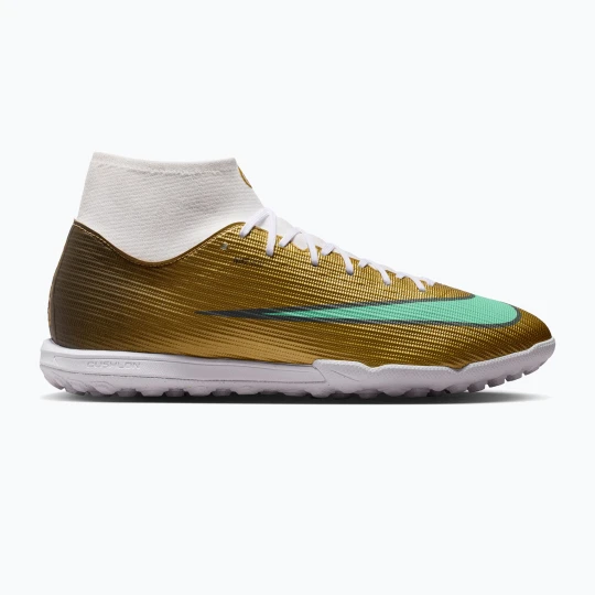 Zdjęcie produktu Buty piłkarskie męskie Nike Mercurial Superfly 11 Academy "Kylian Mbappé" TF metallic gold / green glow