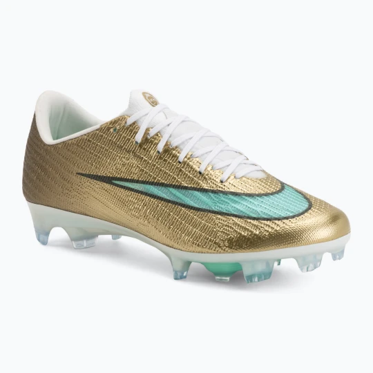 Zdjęcie produktu Buty piłkarskie męskie Nike Mercurial Superfly 11 Elite "Kylian Mbappé" FG metallic gold / green glow