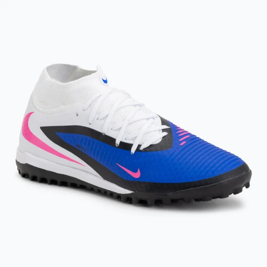 Zdjęcie produktu Buty piłkarskie męskie Nike Phantom 6 High Academy TF racer blue / white / pink blast