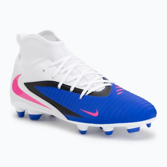 Zdjęcie produktu Buty piłkarskie męskie Nike Phantom 6 High Club FG / MG racer blue / white / pink blast