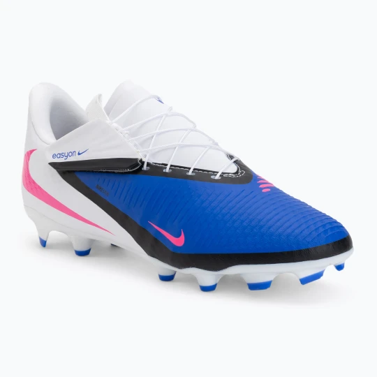 Zdjęcie produktu Buty piłkarskie męskie Nike Phantom 6 Low Academy EasyOn FG / MG racer blue / white / pink blast