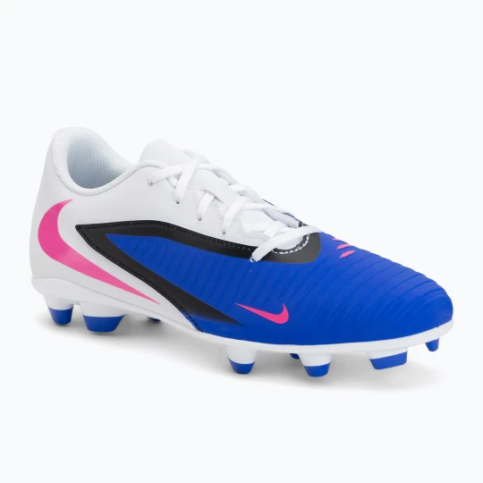 Zdjęcie produktu Buty piłkarskie męskie Nike Phantom 6 Low Club FG/MG racer blue/white/pink blast