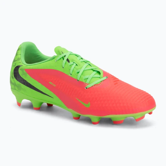 Zdjęcie produktu Buty piłkarskie męskie Nike Phantom 6 Low Pro Erling Haaland AG hot punch / green strike / black Czerwony