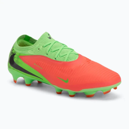 Zdjęcie produktu Buty piłkarskie męskie Nike Phantom 6 Low Pro Erling Haaland FG hot punch / green strike / black Czerwony