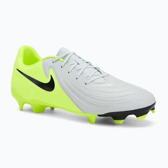 Zdjęcie produktu Buty piłkarskie męskie Nike Phantom GX 2 Academy FG/MG metallic silver/volt/black Szary