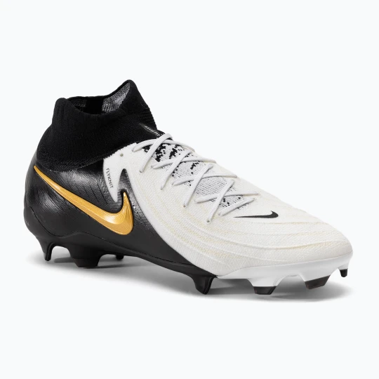 Zdjęcie produktu Buty piłkarskie męskie Nike Phantom Luna II Pro FG white / metallic gold coin / black