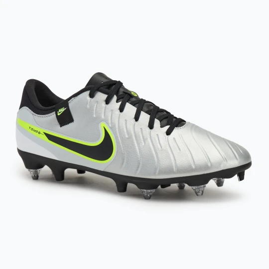 Zdjęcie produktu Buty piłkarskie męskie Nike Tiempo Legend 10 Academy SG-Pro silver / volt / black
