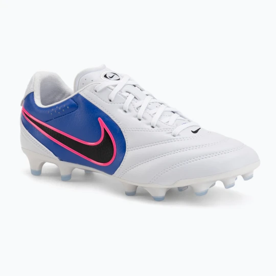 Zdjęcie produktu Buty piłkarskie męskie Nike Tiempo Ligera Pro FG white / racer blue / pink blast / black