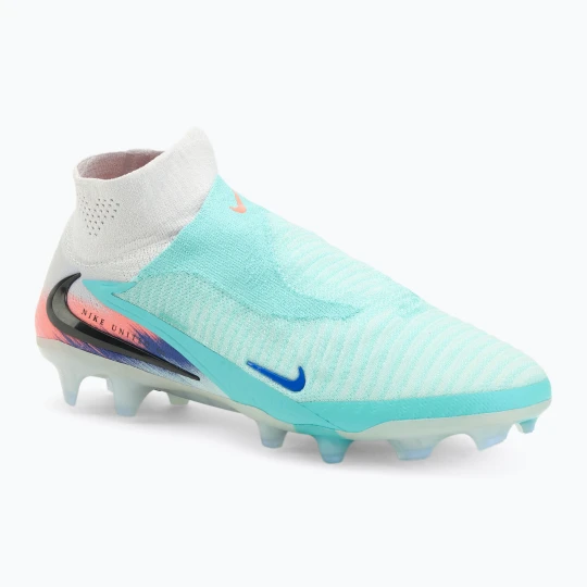 Zdjęcie produktu Buty piłkarskie męskie Nike United Phantom 6 High Elite FG pistachio frost / hyper orange Zielony