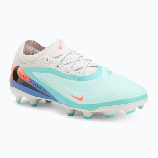 Zdjęcie produktu Buty piłkarskie męskie Nike United Phantom 6 Low Pro Jr FG / MG pistachio frost / hyper orange Zielony