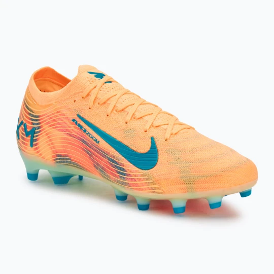 Zdjęcie produktu Buty piłkarskie męskie Nike Zoom Vapor 16 Elite Kylian Mbappe AG-Pro melon tint/igloo/neo turquoise Pomarańczowy