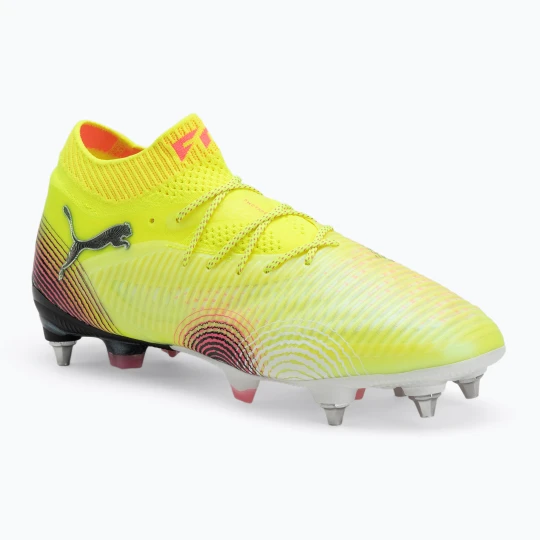 Zdjęcie produktu Buty piłkarskie męskie PUMA Future 8 Ultimate MxSG yellow alert/puma black/sun struck