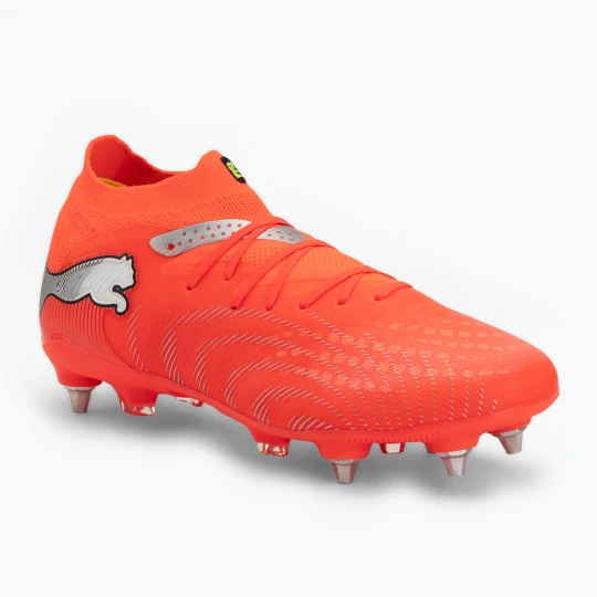 Zdjęcie produktu Buty piłkarskie męskie PUMA Future 9 Pro MxSG glowing red/puma white/puma black/puma silver