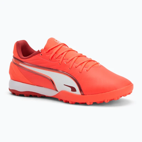 Zdjęcie produktu Buty piłkarskie męskie PUMA King Match TT glowing red/ puma white/ red fire