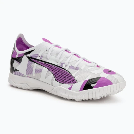 Zdjęcie produktu Buty piłkarskie męskie PUMA Ultra 5 Match Forever TT puma white / pure magenta / feather gray / puma black