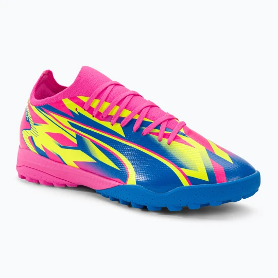 Zdjęcie produktu Buty piłkarskie męskie PUMA Ultra Match Energy TT luminous pink / yellow alert / ultra blue
