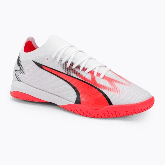 Zdjęcie produktu Buty piłkarskie męskie PUMA Ultra Match IT puma white / puma black / fire orchid