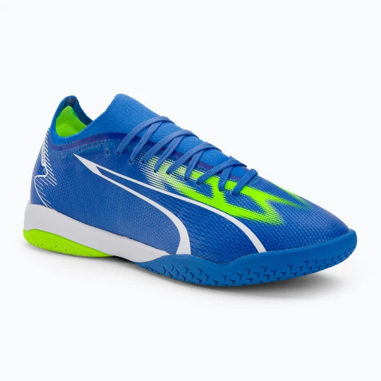 Zdjęcie produktu Buty piłkarskie męskie PUMA Ultra Match IT ultra blue / puma white / pro green