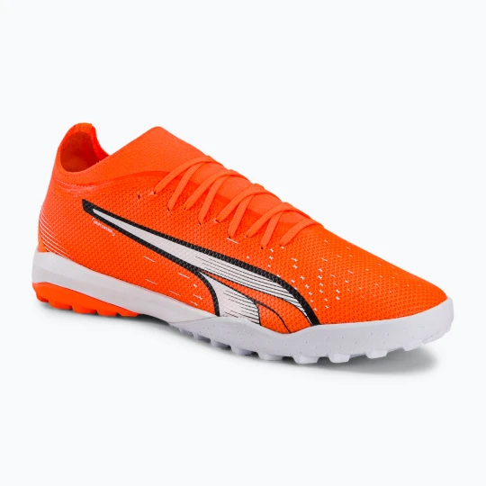 Zdjęcie produktu Buty piłkarskie męskie PUMA Ultra Match TT ultra orange / puma white / blue glimmer