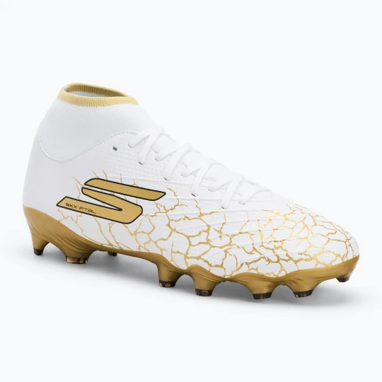 Zdjęcie produktu Buty piłkarskie męskie SKECHERS Razor 1.5 Academy FG white / gold