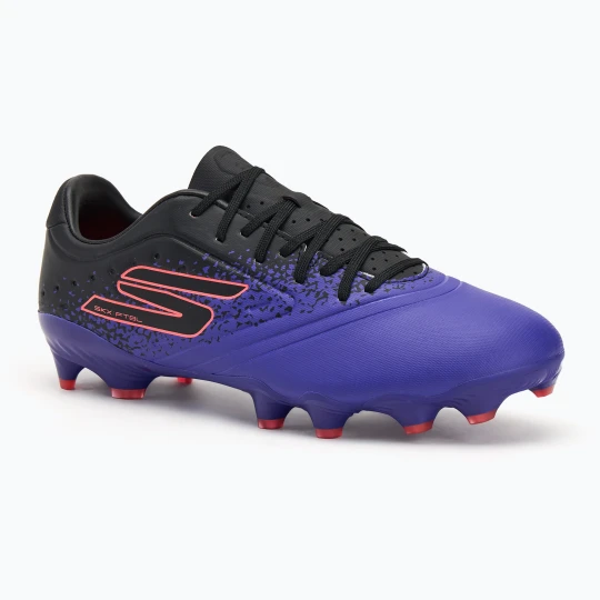 Zdjęcie produktu Buty piłkarskie męskie SKECHERS Razor Academy Gold 1.5 FG purple Fioletowy