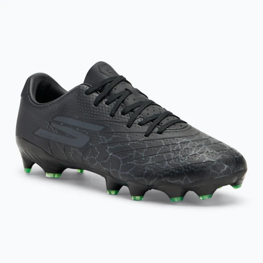 Zdjęcie produktu Buty piłkarskie męskie SKECHERS SKX Academy Gold 1.5 FG black / silver