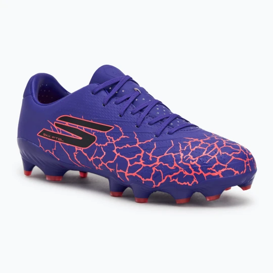 Zdjęcie produktu Buty piłkarskie męskie SKECHERS SKX Academy Gold 1.5 FG purple Fioletowy