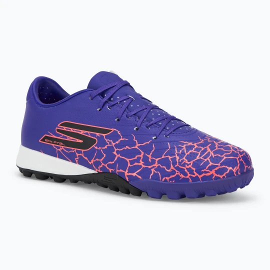 Zdjęcie produktu Buty piłkarskie męskie SKECHERS SKX Academy Gold 1.5 TF purple Fioletowy
