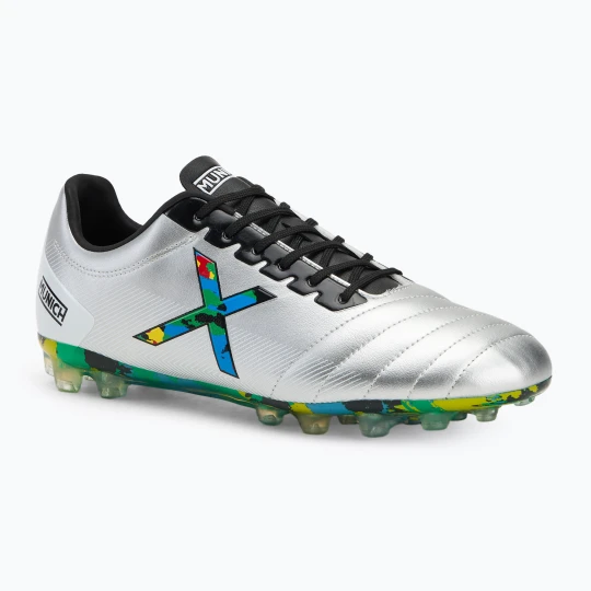 Zdjęcie produktu Buty piłkarskie MUNICH Arenga Olympix FG plateado Srebrny