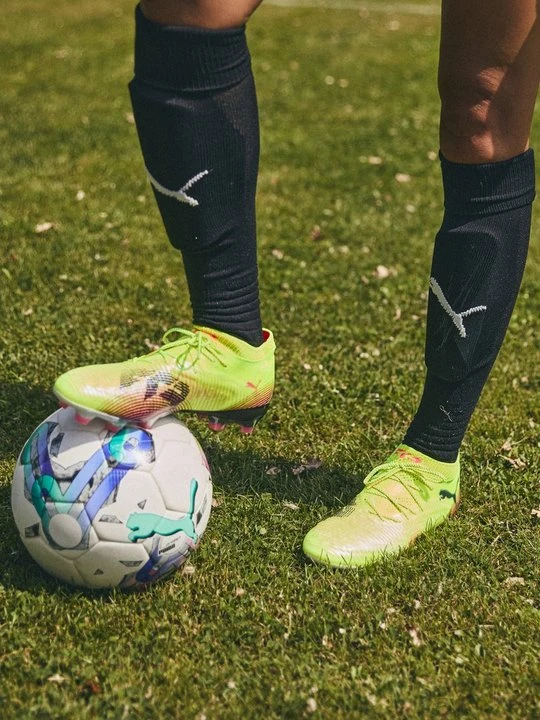 Zdjęcie produktu Buty piłkarskie na twardą nawierzchnię Puma żółty neon