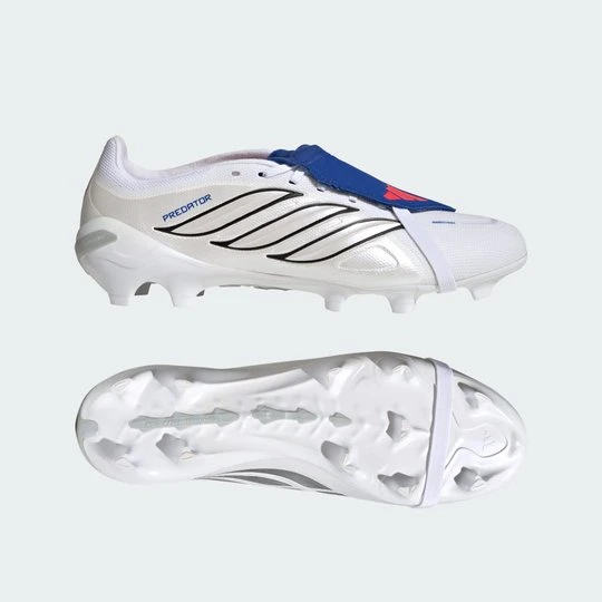 Zdjęcie produktu Buty piłkarskie Predator League Fold-Over Tongue Firm Ground Adidas biały