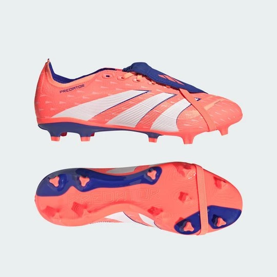 Zdjęcie produktu Buty piłkarskie Predator League Fold-Over Tongue Firm / Multi-Ground Adidas pomarańczowy