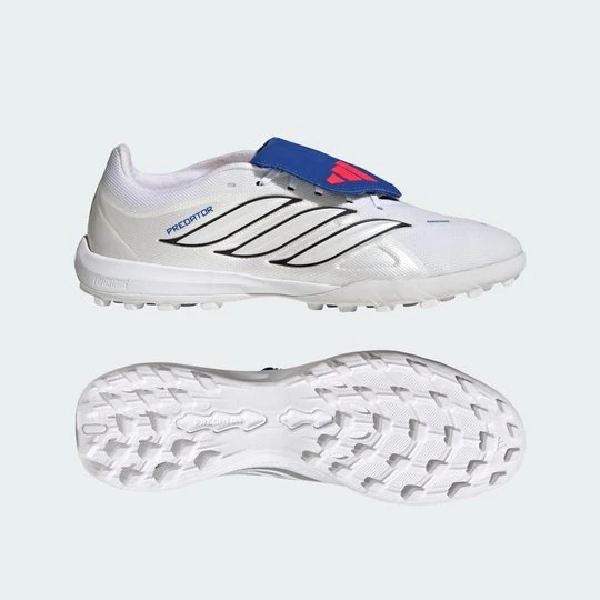 Zdjęcie produktu Buty piłkarskie PREDATOR LEAGUE z wywijanym językiem, przeznaczone do gry na murawie Adidas