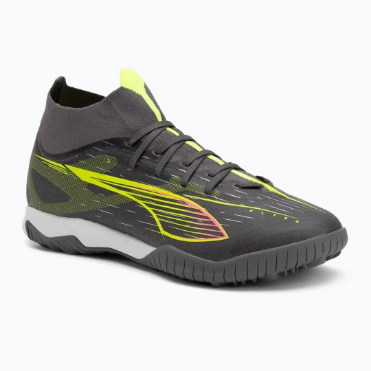 Zdjęcie produktu Buty piłkarskie PUMA Ultra 5 Match+ TT matte aged silver / yellow alert / puma aged silver