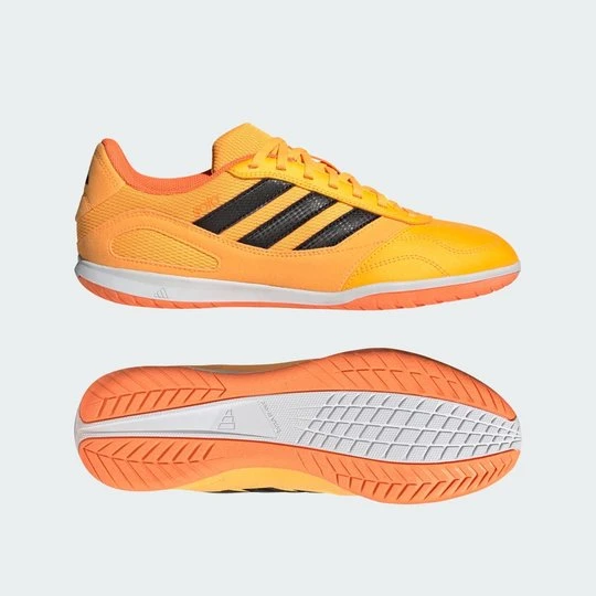 Zdjęcie produktu Buty piłkarskie Super Sala III na halę (IN) Adidas pomarańczowy