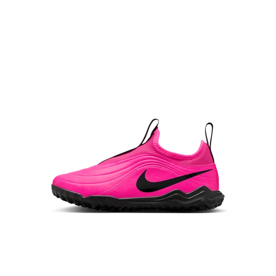 Zdjęcie produktu Buty piłkarskie z wysoką cholewką na nawierzchnię typu turf dla małych dzieci Nike Jr. Tiempo Maestro Flex - Różowy