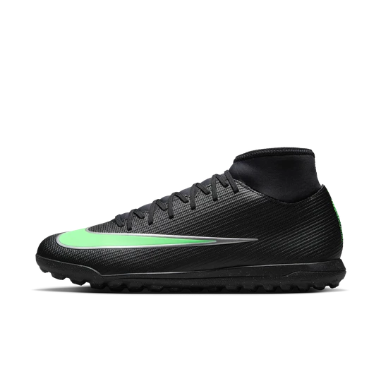 Zdjęcie produktu Buty piłkarskie z wysoką cholewką na nawierzchnię typu turf Nike Mercurial Superfly 11 Club - Czerń