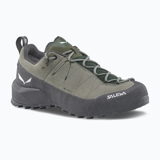 Zdjęcie produktu Buty podejściowe damskie Salewa Wildfire Leather 2 GTX shadow / black Szary