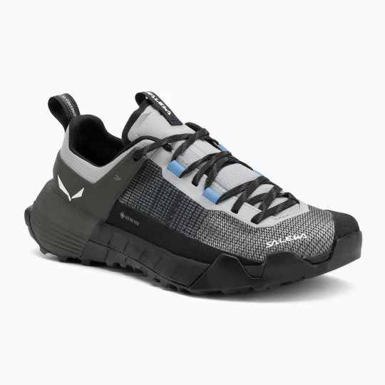 Zdjęcie produktu Buty podejściowe damskie Salewa Wildfire Nxt GTX alloy / dark olive Szary