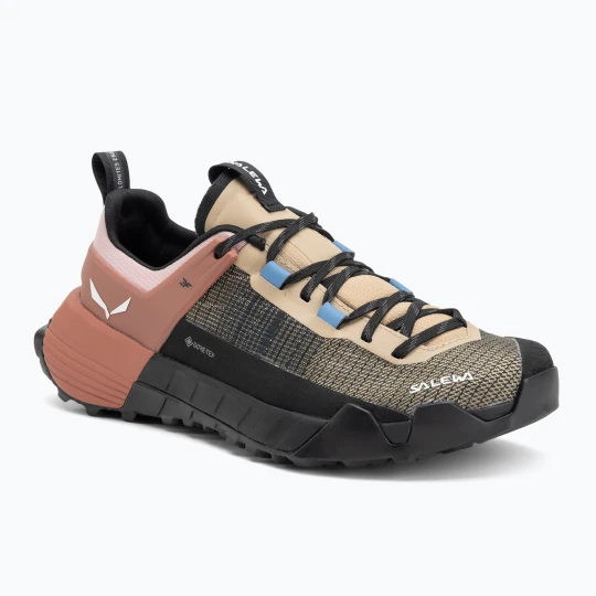 Zdjęcie produktu Buty podejściowe damskie Salewa Wildfire Nxt GTX quicksand / ertuscan red Różowy