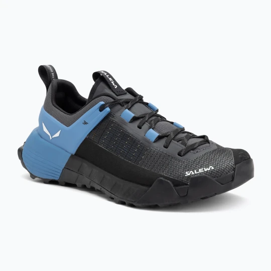 Zdjęcie produktu Buty podejściowe damskie Salewa Wildfire Nxt onyx/morning blue Szary