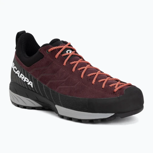 Zdjęcie produktu Buty podejściowe damskie SCARPA Mescalito GTX temeraire / gray Bordowy