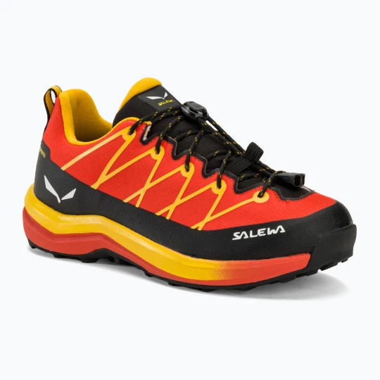 Zdjęcie produktu Buty podejściowe dziecięce Salewa Wildfire 2 Ptx red orange / gold