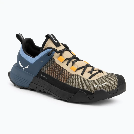 Zdjęcie produktu Buty podejściowe męskie Salewa Wildfire Nxt GTX quicksand / dark denim Niebieski