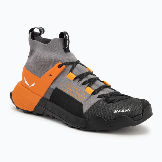 Zdjęcie produktu Buty podejściowe męskie Salewa Wildfire Nxt Knit alloy / tumeric Szary