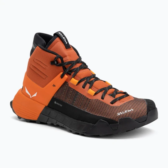 Zdjęcie produktu Buty podejściowe męskie Salewa Wildfire Nxt Mid GTX bombay brown / tumeric Pomarańczowy